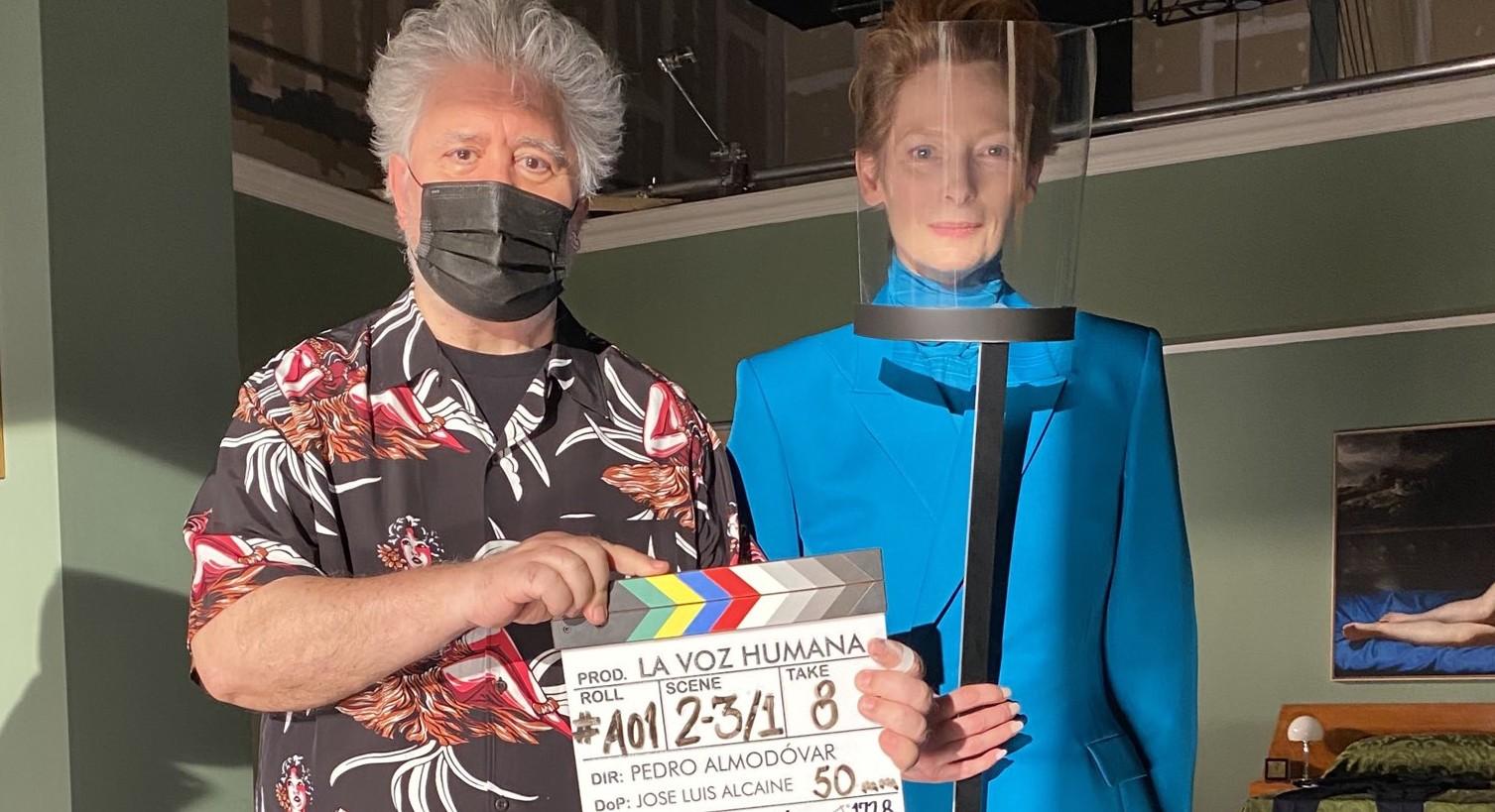 Tilda Swinton na planie pierwszego anglojęzycznego filmu Pedro Almodóvara