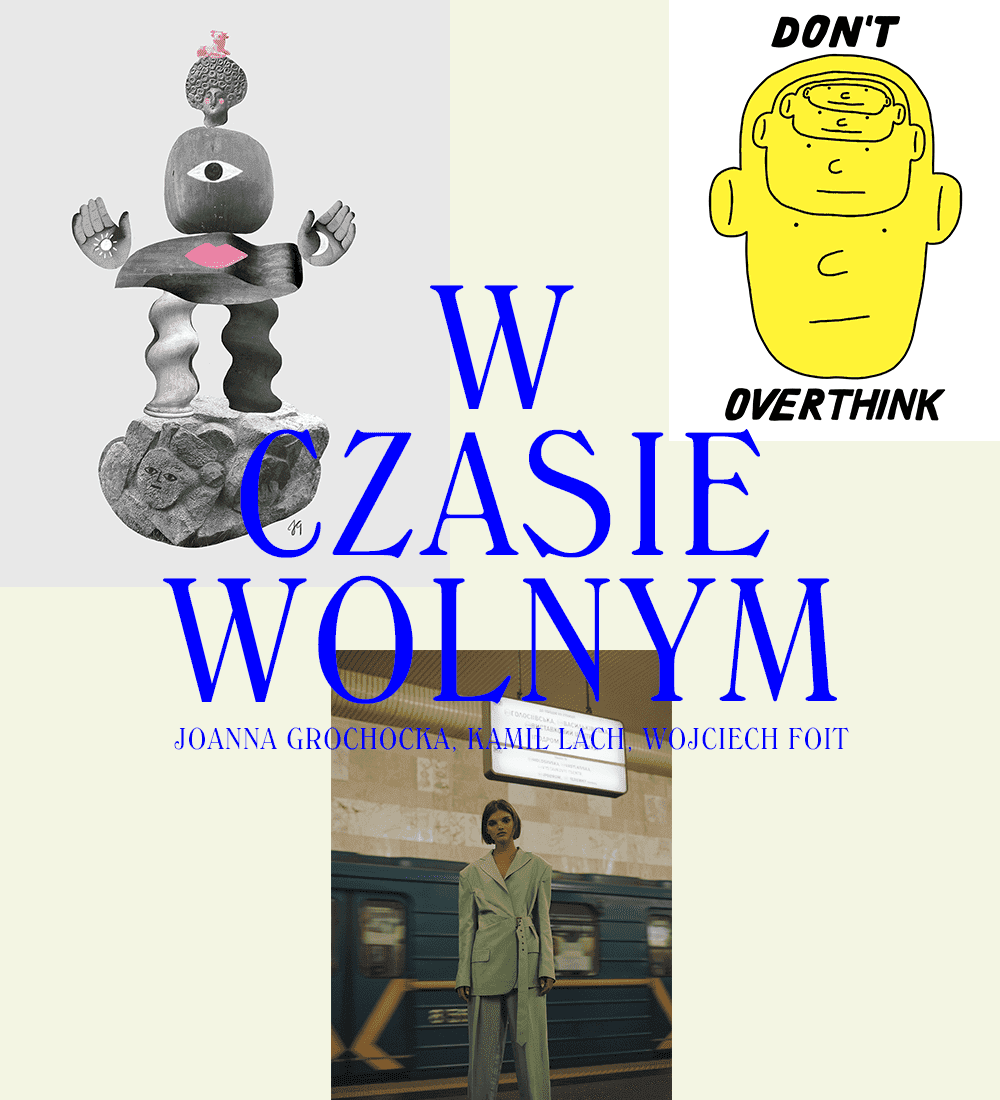 W czasie wolnym: Joanna Grochocka, Kamil Lach, Wojciech Foit