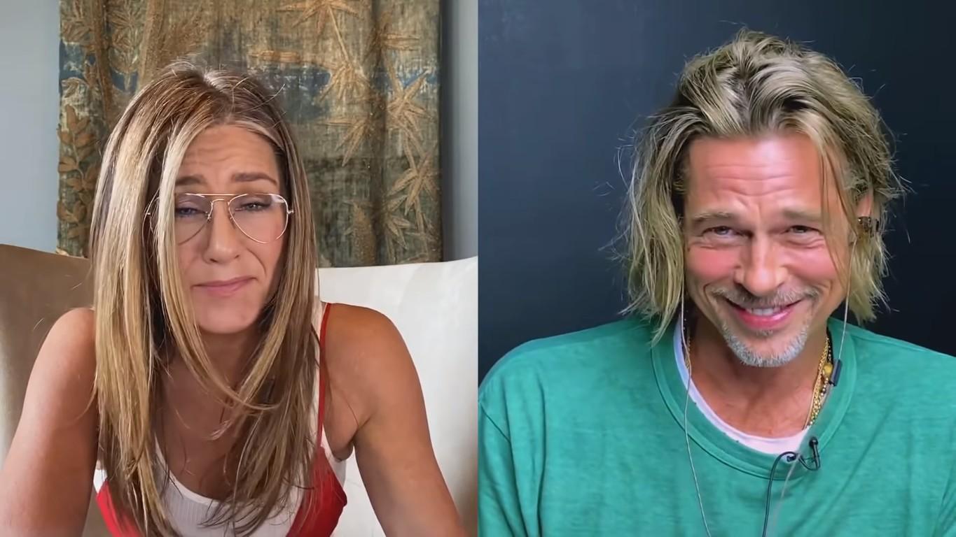 Aniston i Pitt odtworzyli słynną scenę masturbacji z kultowego filmu z lat 80.