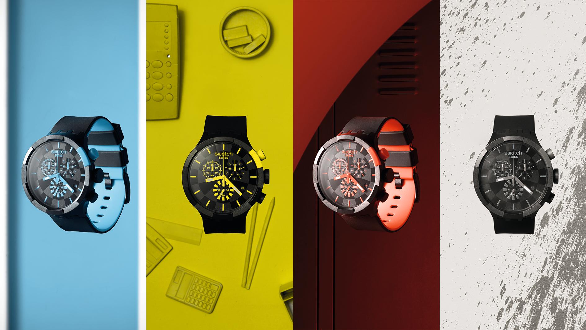 Zatrzymujemy czas z nową linią zegarków Swatch Big Bold Chrono