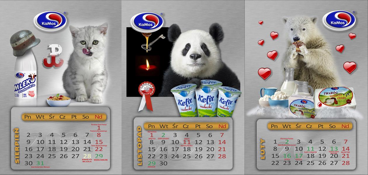 Spółdzielnia mleczarska wydała zabawny kalendarz ze zwierzętami, który stał się viralem