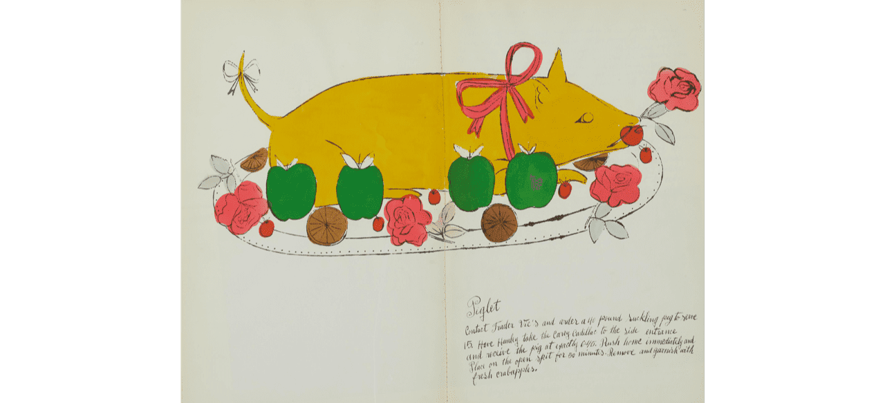 Satyryczna książka kucharska Andy'ego Warhola została wystawiona na aukcję