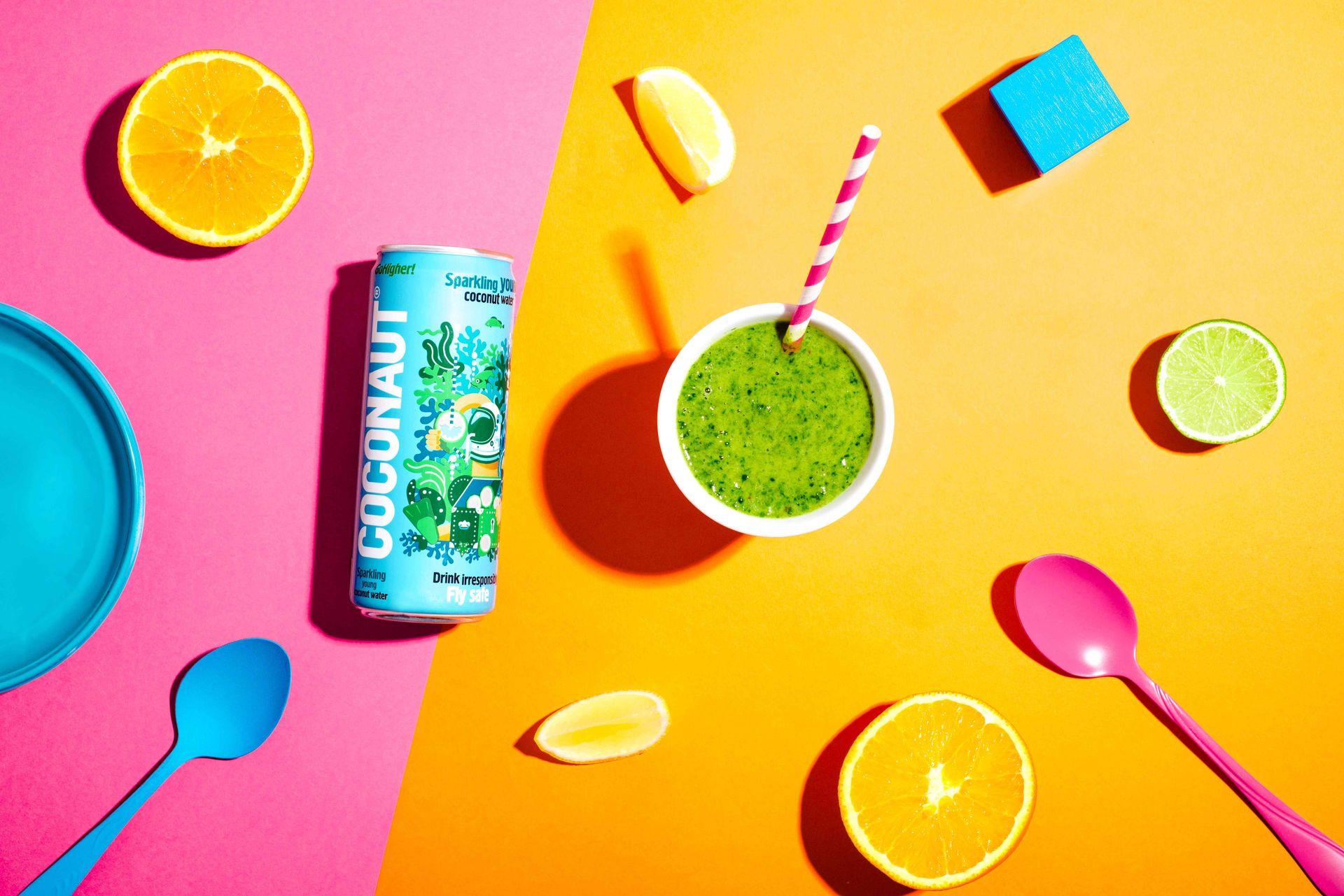 Orzeźwiające wiosenne koktajle na bazie wody kokosowej