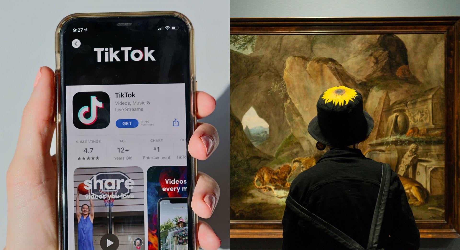 Sztuka na TikToku? Śledźcie platformę w „Noc Muzeów”, czyli w tę sobotę