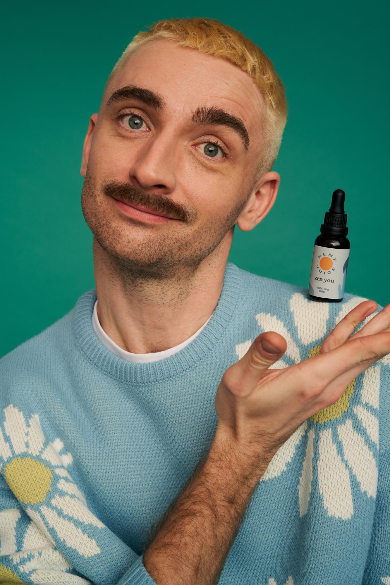 Utrzymywanie balansu bez mówienia, co jeść, gdzie chodzić i jak żyć. To idea twórców olejków CBD Hemp Juice