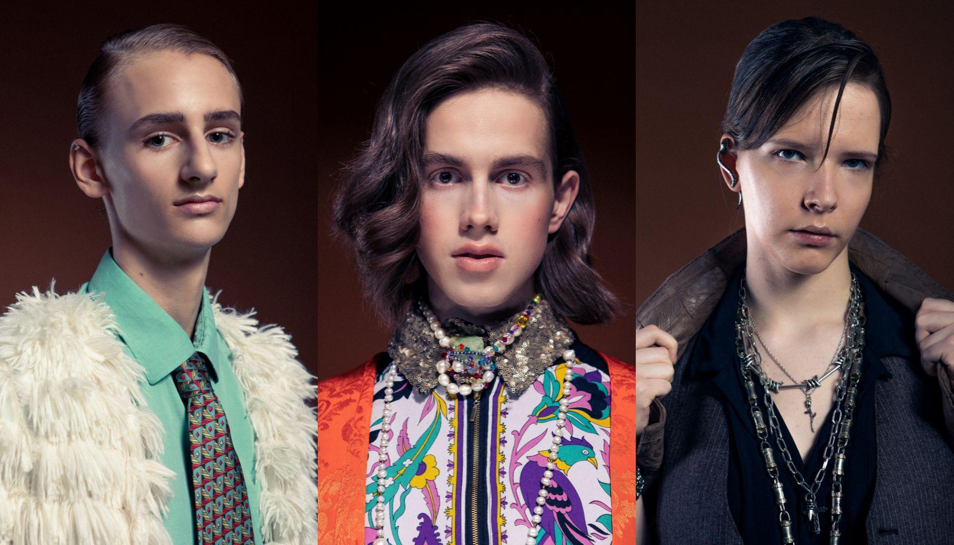 „Chłopcy malowani” to wystawa fotografii, która chce zmieniać wzorzec męskości