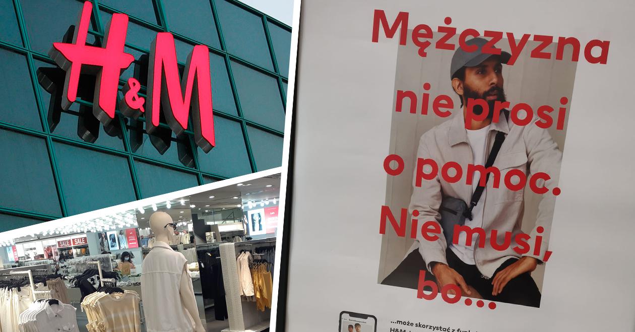 „Mężczyzna nie prosi o pomoc". H&M przeprasza za kontrowersyjną kampanię