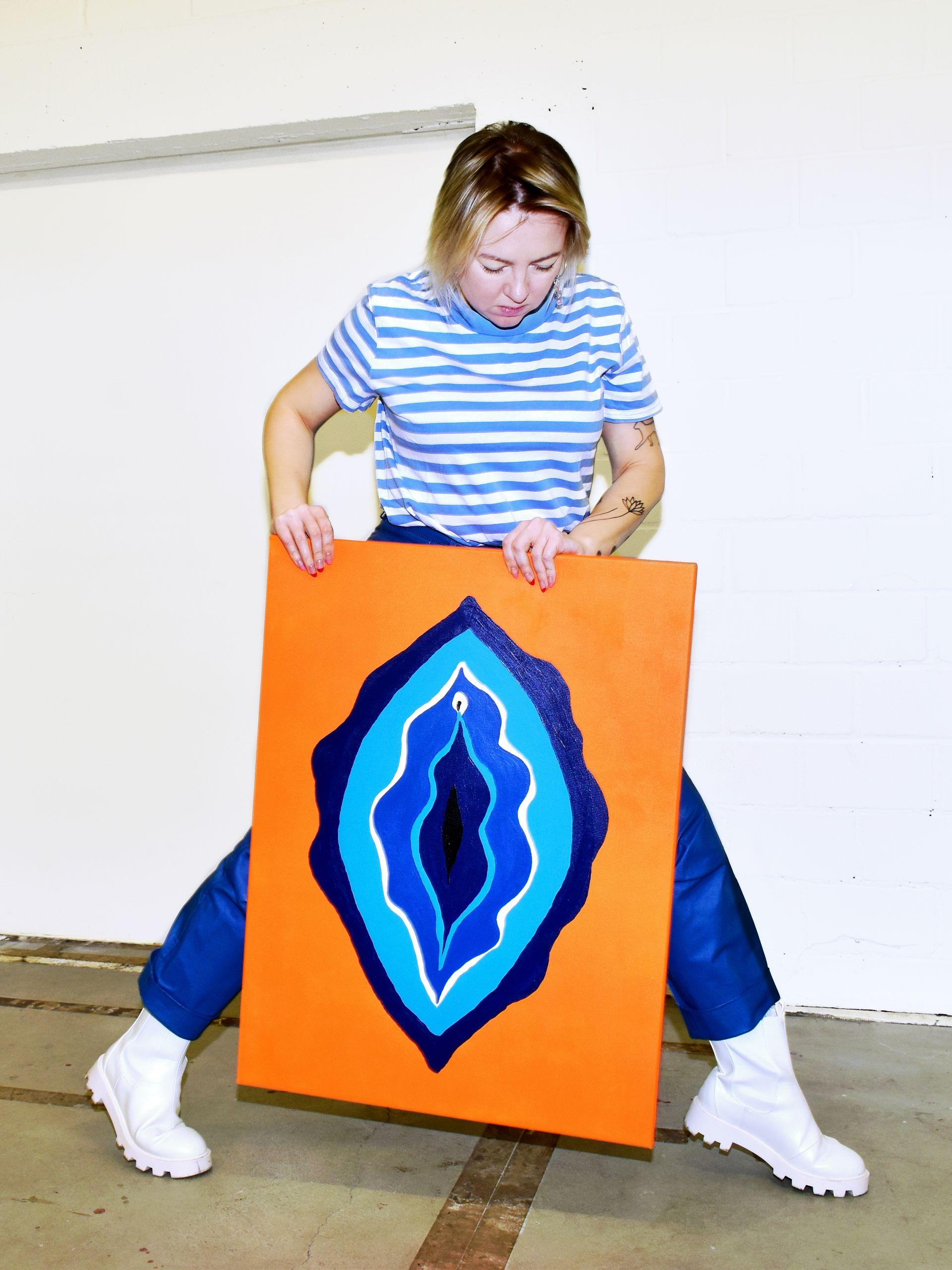 Rzuciła korporację i zaczęła malować penisy i waginy. Porozmawialiśmy z artystką Aleksandrą Cegielską