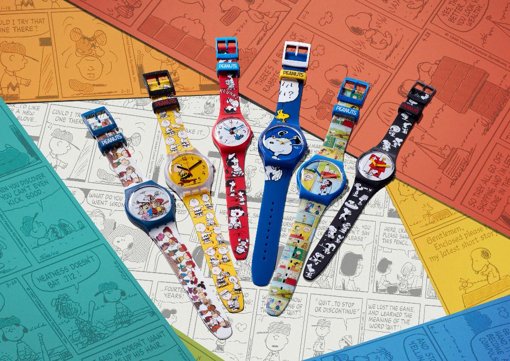 Jest tu cały gang: kolekcja Swatch x Peanuts