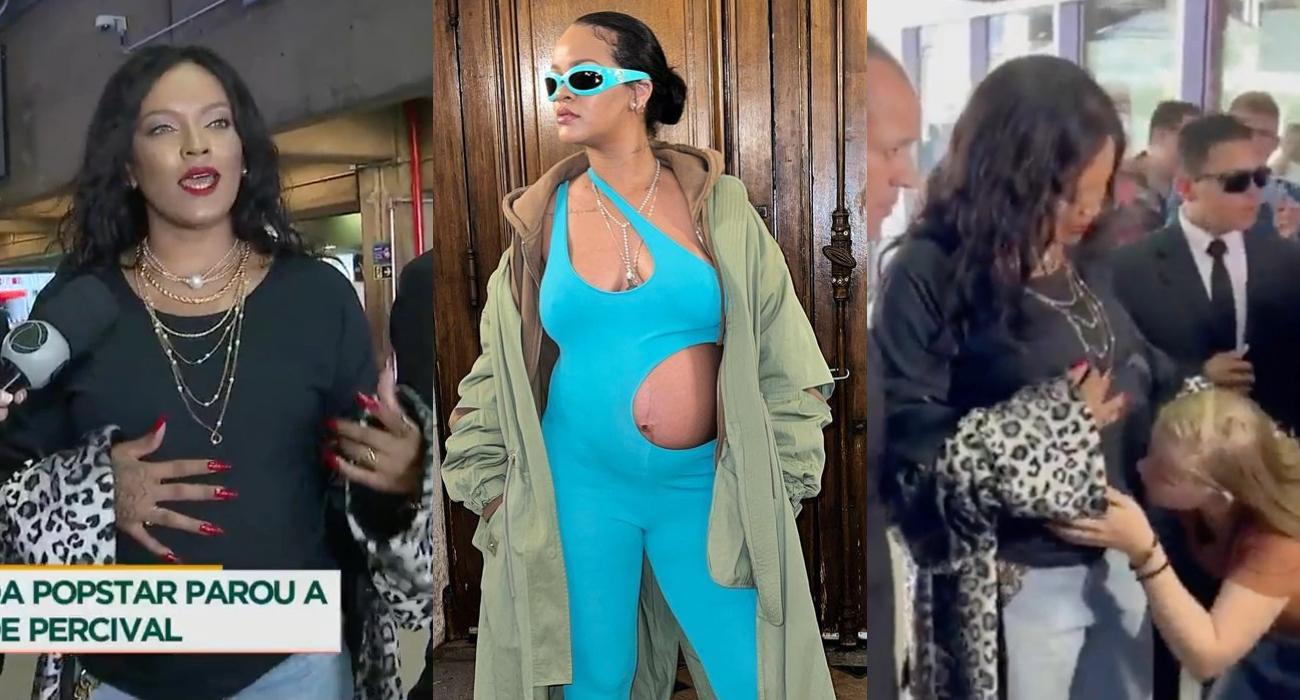 Brazylijska influencerka udawała ciężarną Rihannę. Wkręciła fanów i media