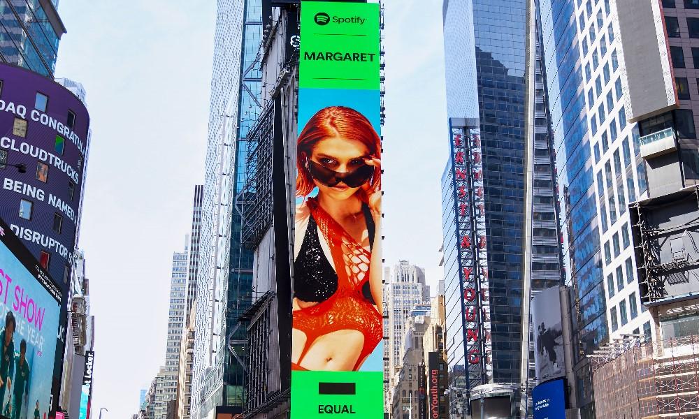 Margaret na Times Square