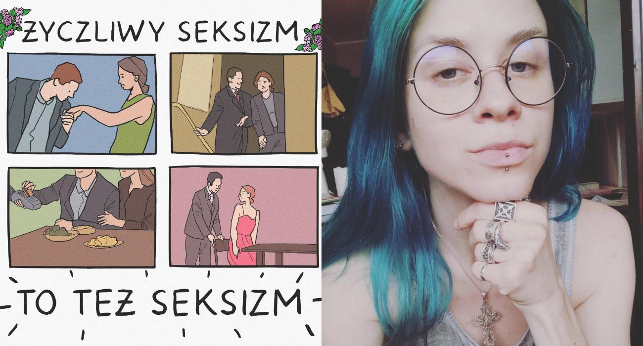 Płacenie za rachunek i otwieranie drzwi. Ilustratorka rozpętała dyskusję o „życzliwym seksizmie"