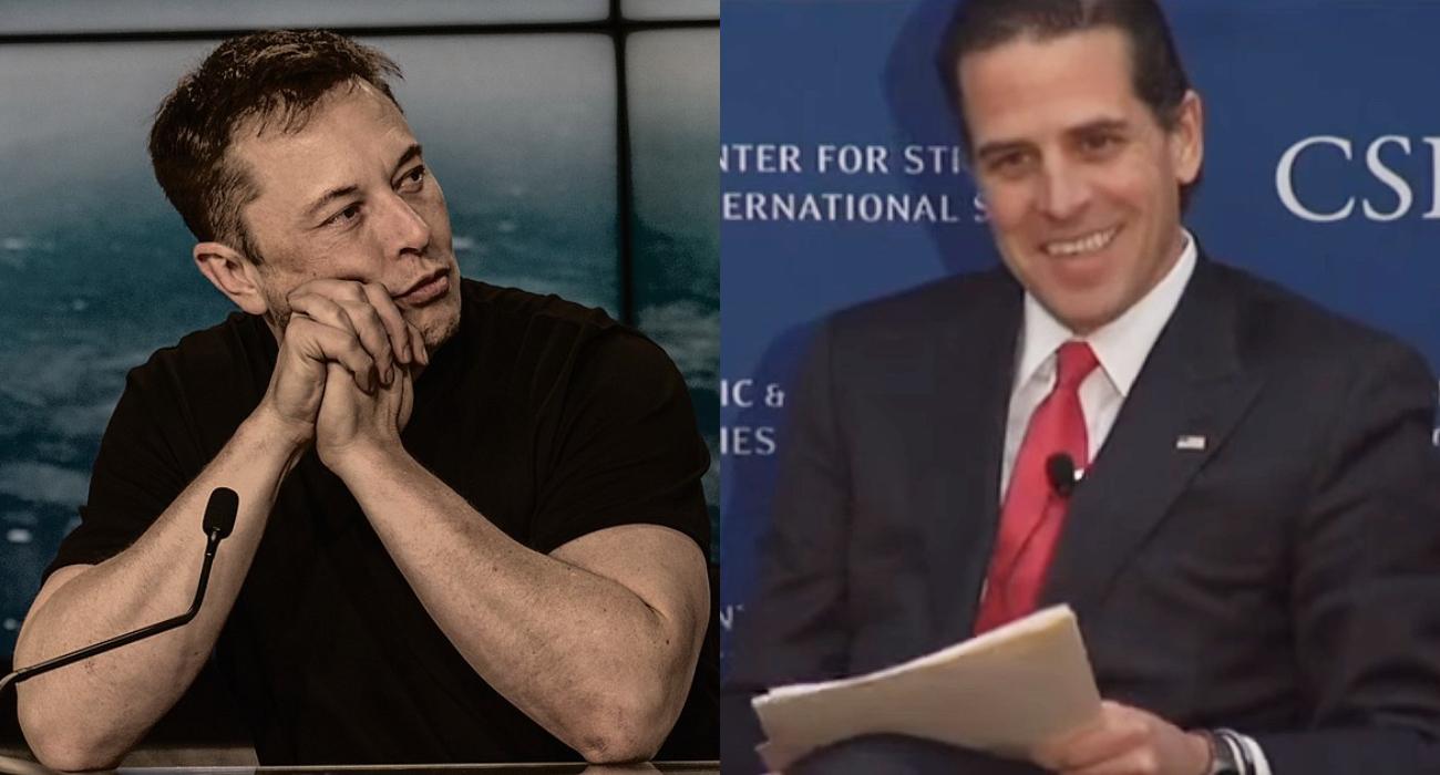 Elon Musk wyśmiewa ujawnione filmiki syna Bidena, który nie stroni od prostytutek i narkotyków