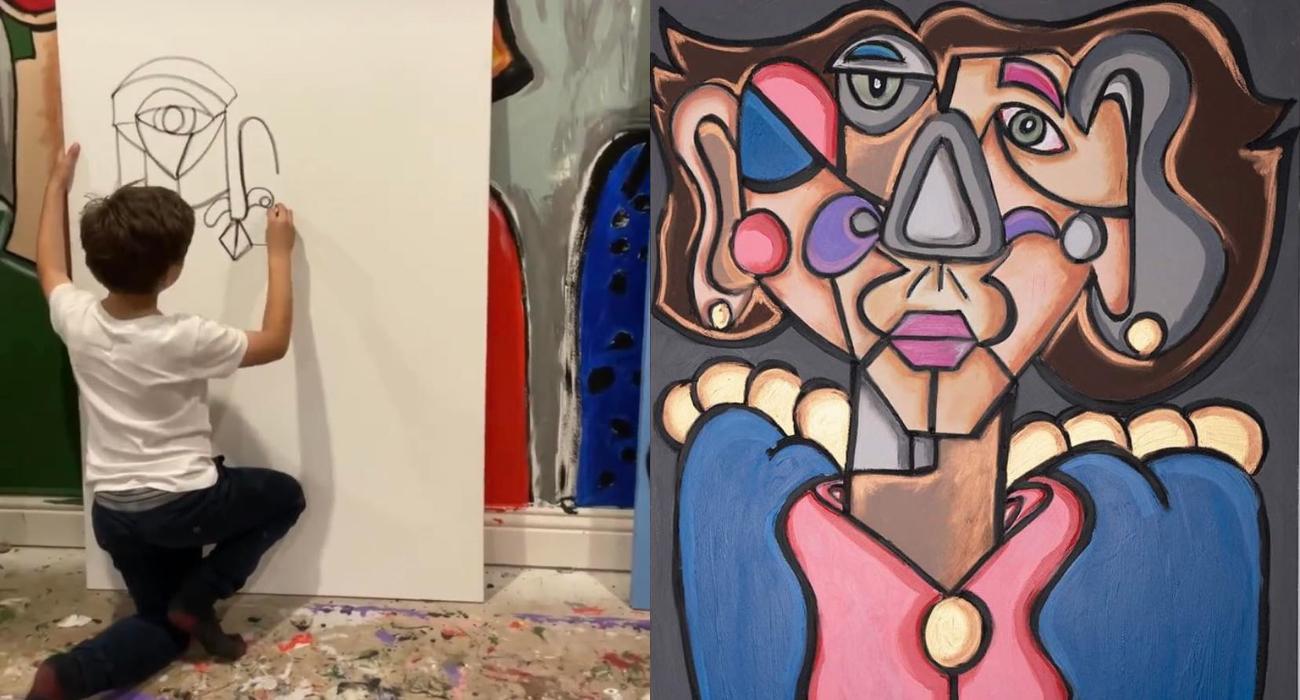 11-latek sprzedał swój obraz za ponad 125 tysięcy dolarów – kim jest Andres Valencia?