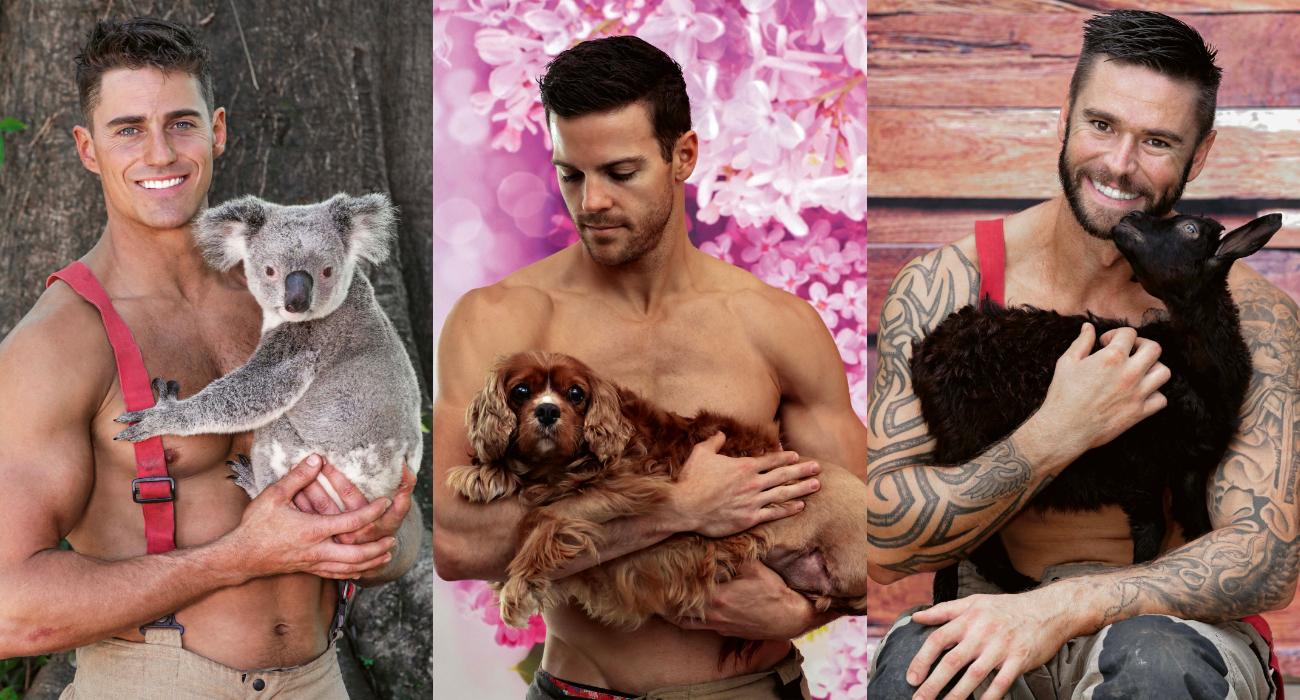 Australijscy strażacy pozują ze zwierzętami w kalendarzu charytatywnym na 2023 rok