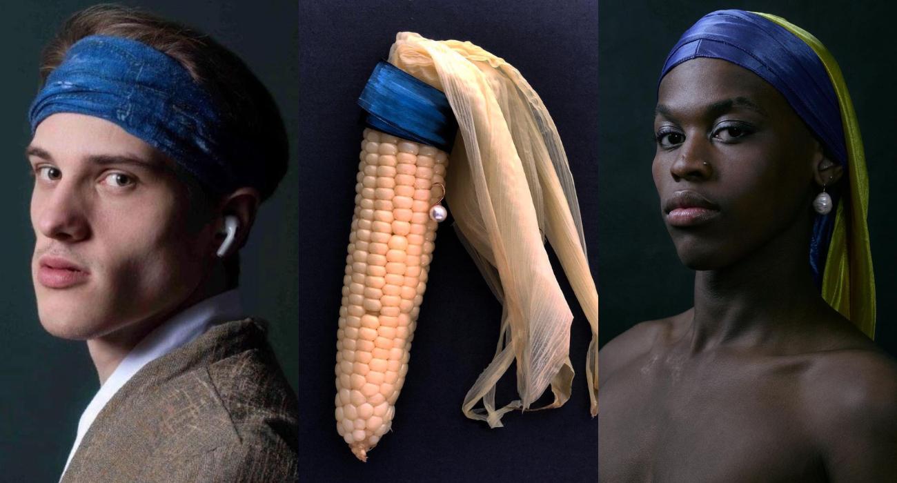 Internauci odtwarzają „Dziewczynę z perłą”. Efekty są zaskakujące