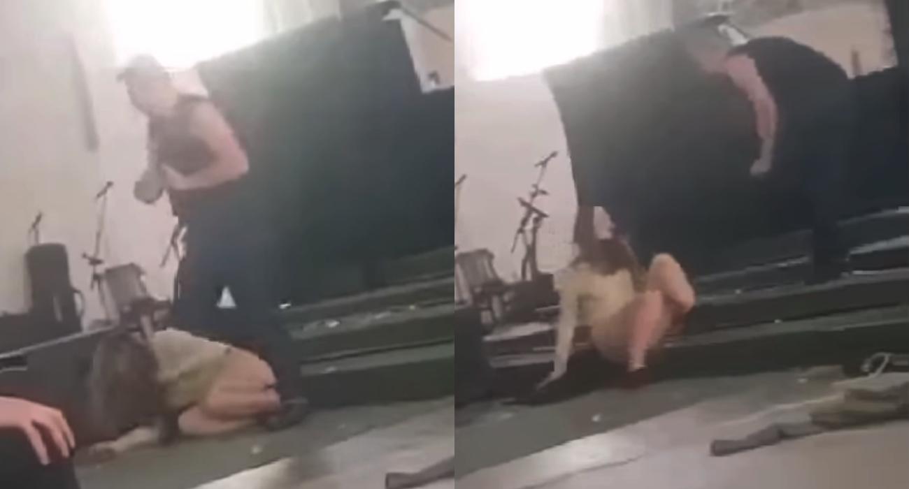 Znęcanie się nad półnagą kobietą i wyzwiska. Tak wyglądały rekolekcje w Toruniu