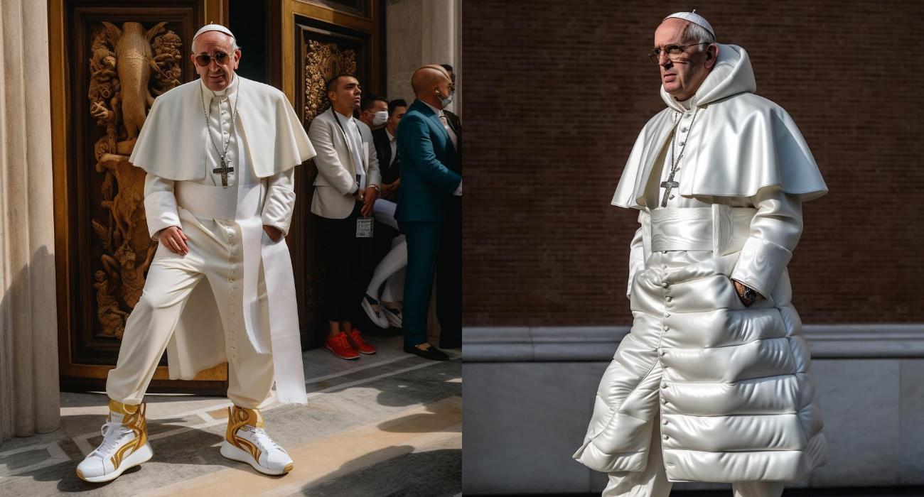 „Forgive me father for I have slayed”. Zdjęcie papieża w streetwearowej kurtce poruszyło internet