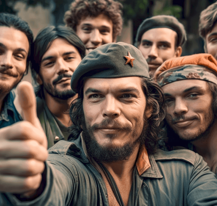 Historyczne selfie – piątka z Che i nie tylko