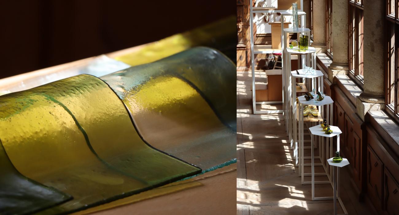 Szklane perpetuum mobile w średniowiecznym zamku. Polska designerka na prestiżowej wystawie eksploruje potencjał szkła