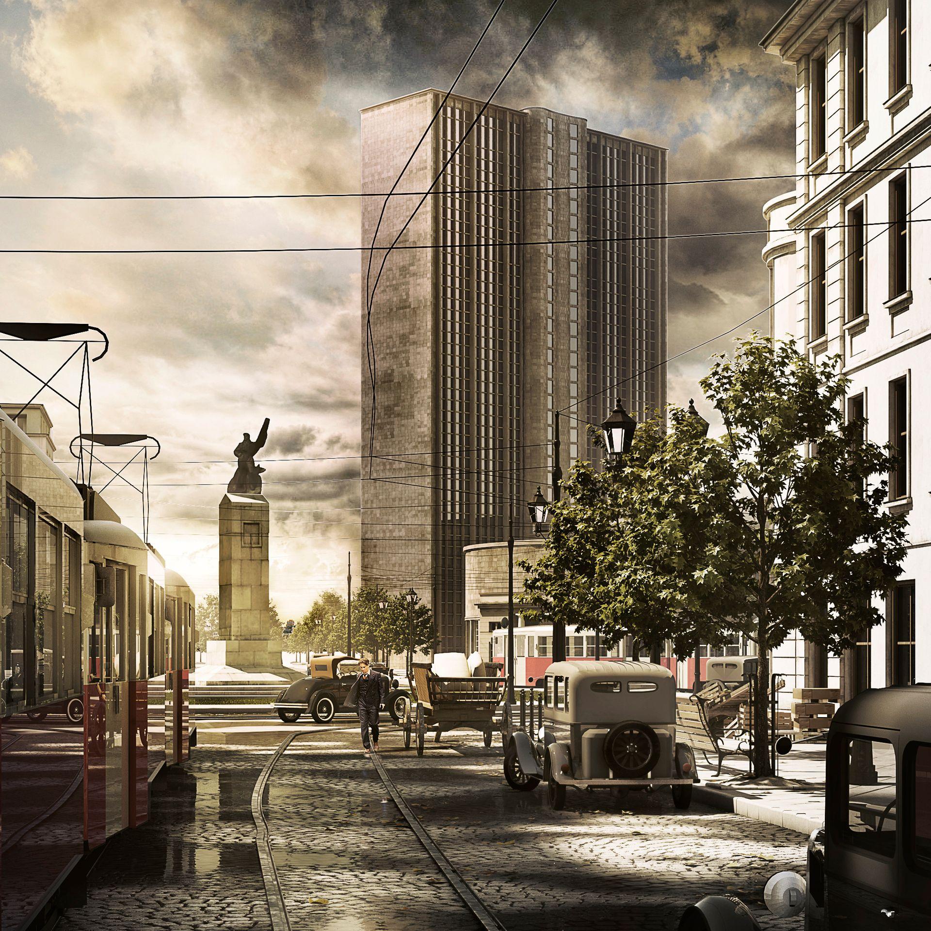 Tak wyglądałaby Warszawa, gdyby nie było II wojny światowej