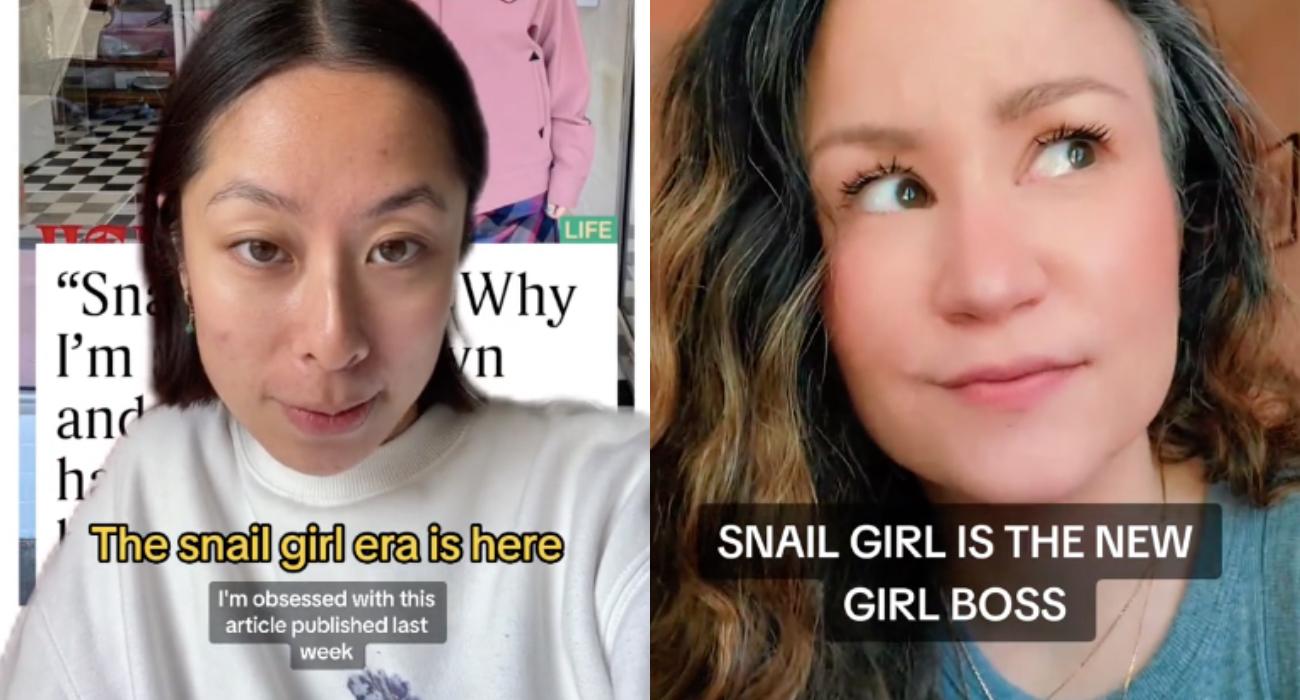 Trend alert – snail girl. Odrzucają kulturę zapierdolu i wybierają życie bez stresu