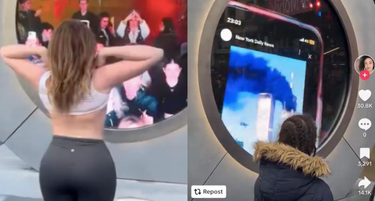 Portal łączący Dublin i Nowy Jork zamknięty - powodem szokujące zachowania!