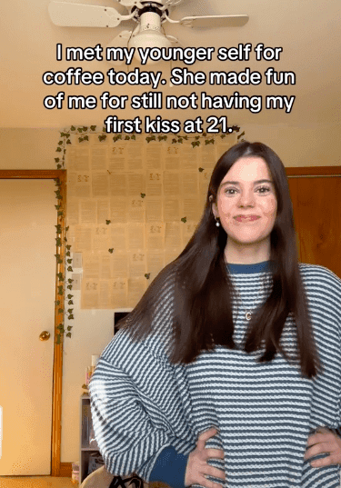 „Spotkałam się z młodszą wersją siebie”. Wiersz poetki zainspirował viralowy trend [WIDEO]