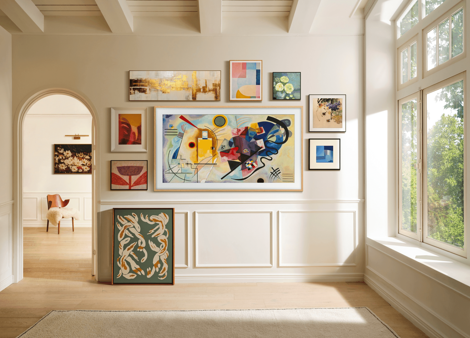 Pompidou zamyka drzwi. Twój salon właśnie stał się galerią