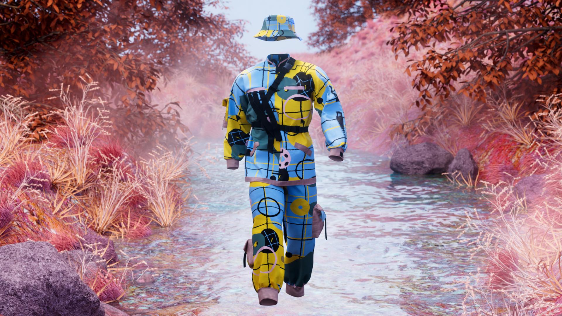 „Obiekt” Malwiny Konopackiej w krypto-modowej interpretacji Stephanie Fung na portalu High Snobiety