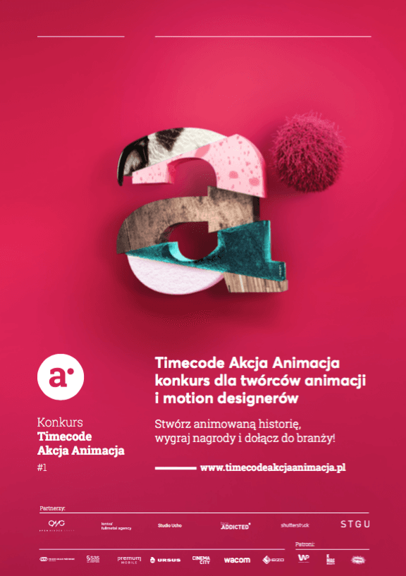 Timecode AKCJA ANIMACJA to konkurs skierowany do twórców animacji i motion designerów