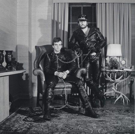 Brian Ridley i Lyle Heeter, 1979, fot: Robert Mapplethorpe 