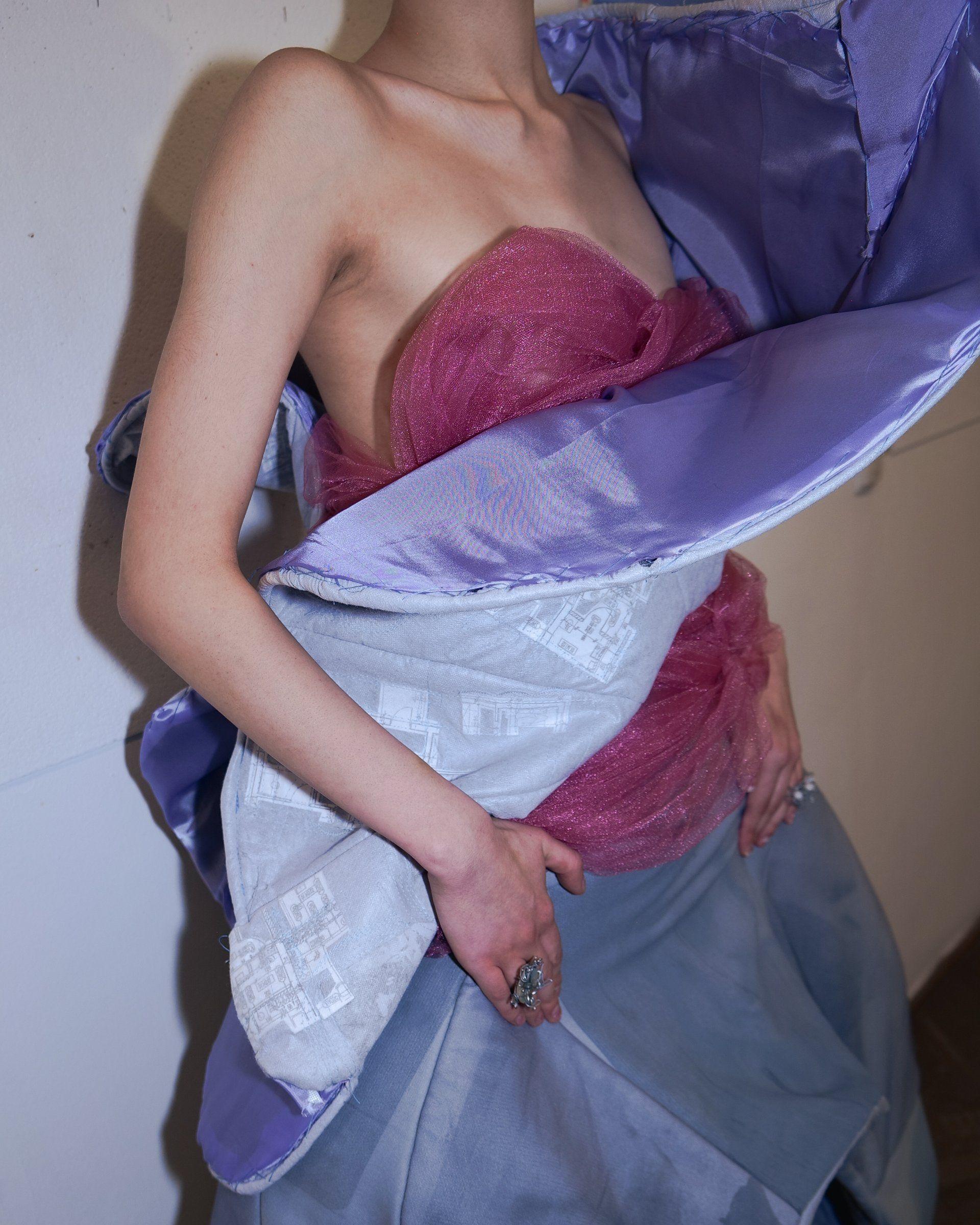 fashion show backstage
