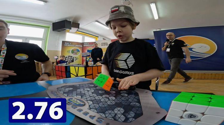 9-latek z Polski zmienia historię kostki Rubika. Nowy rekord świata