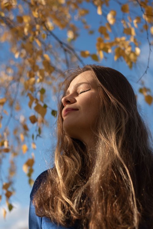 listopadowe słońce