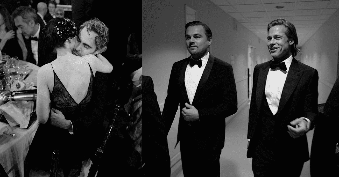 Intymne zdjęcia gwiazd zza kulis Złotych Globów autorstwa uznanego brytyjskiego fotografa