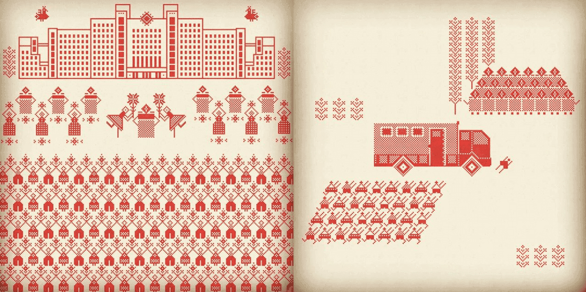 Artystka tworzy hafty opowiadające o tym, co dzieje się teraz na Białorusi