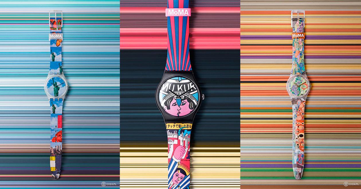 Sztuka na nadgarstku, czyli nowojorskie MoMA łączy siły z zegarkami Swatch