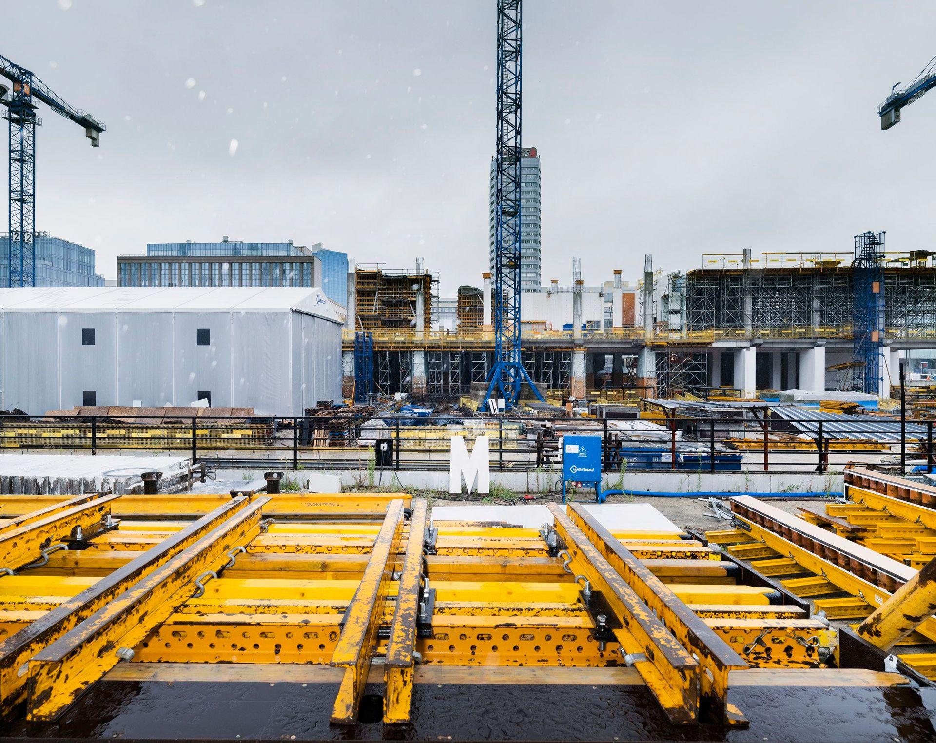 Kolekcja na placu budowy. Zaglądamy do powstającego Muzeum Sztuki Nowoczesnej w Warszawie