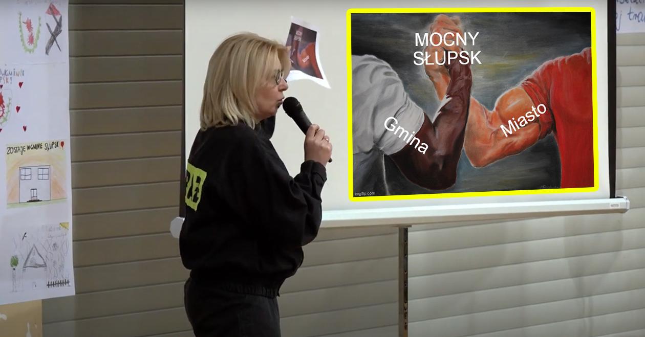 Słupska radna wygłosiła rasistowską tyradę na temat mema, którego nie zrozumiała