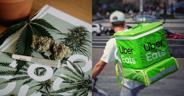 No i stało się. W Uber Eats można zamówić marihuanę z dostawą do domu