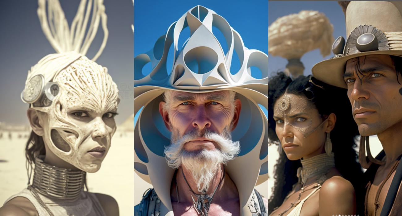 Niezwykłe portrety uczestników festiwalu Burning Man