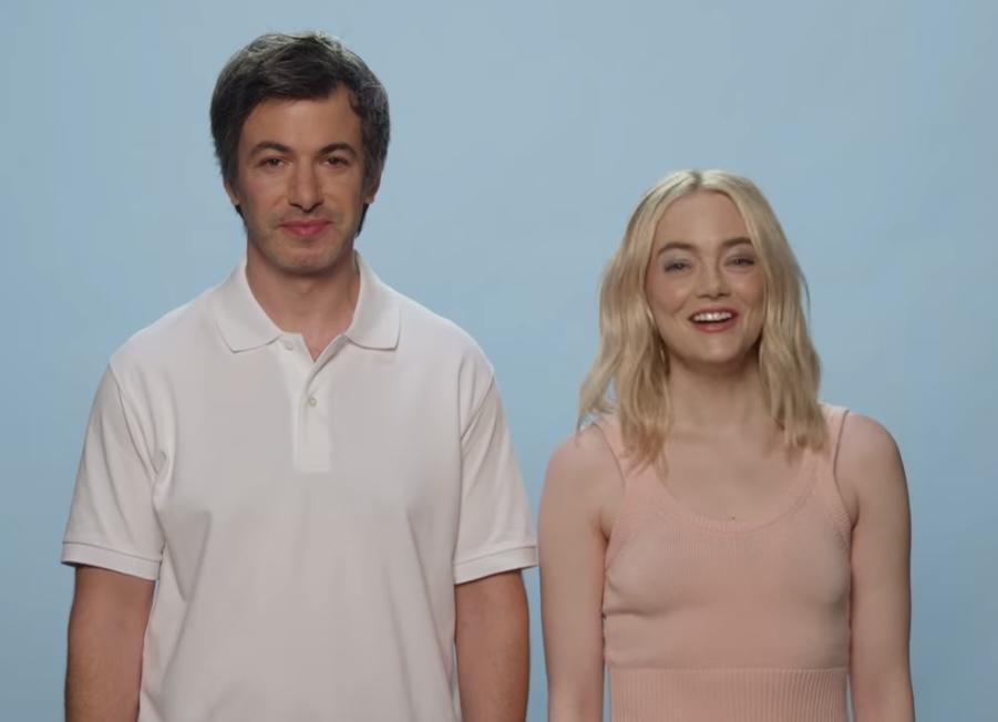 Emma Stone i Nathan Fielder promują swój serial parodiując Sydney Sweeney i Glenna Powella