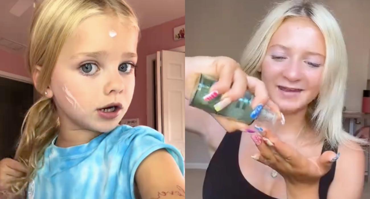 Małe dziewczynki i skomplikowane rutyny pielęgnacyjne – ciemna strona TikToka