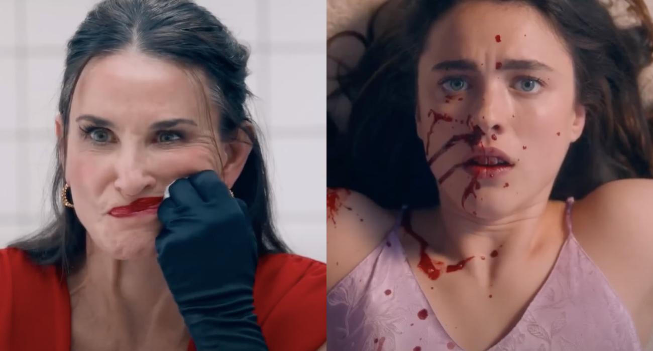 Szokujący body horror z Demi Moore zachwycił Cannes. Od piątku w kinach [ZWIASTUN]