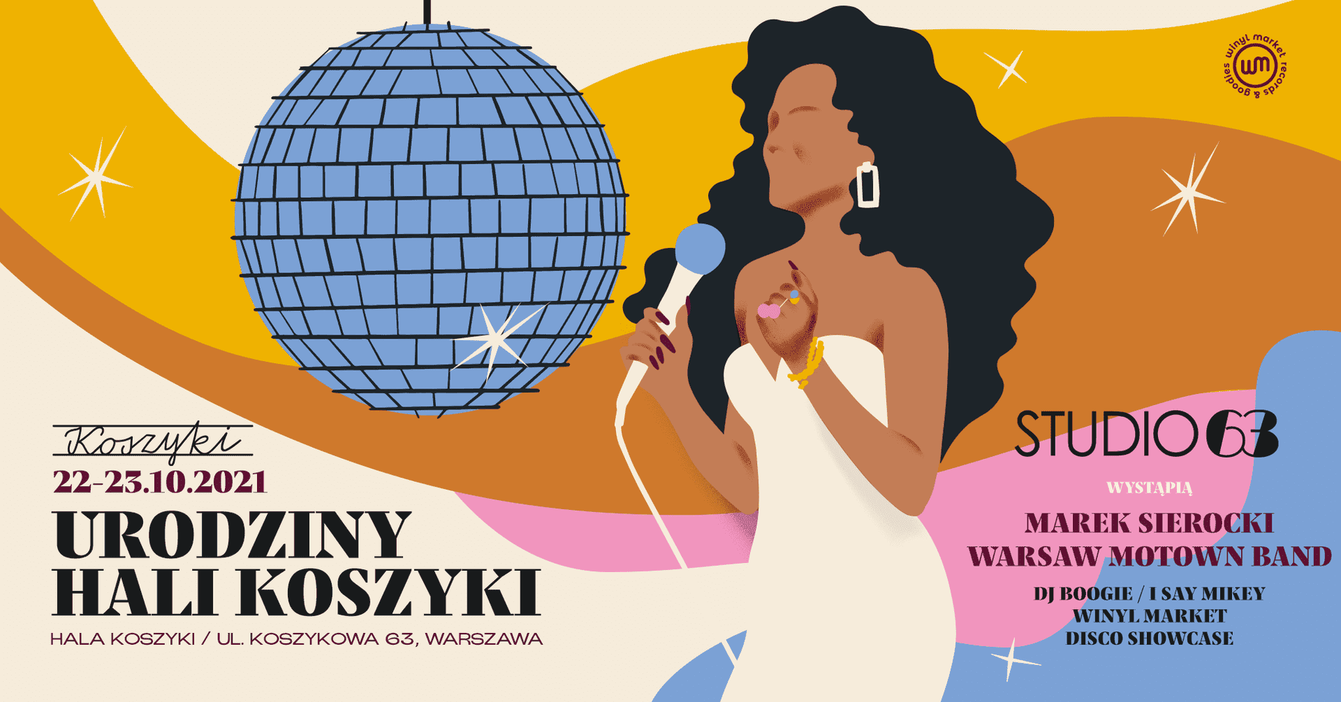 Z okazji 5. urodzin warszawskiej Hali Koszyki zaszalejemy w rytmie disco i klimacie lat 70.