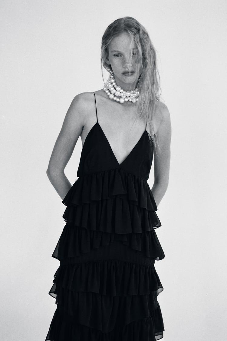 Sukienka z falbankami