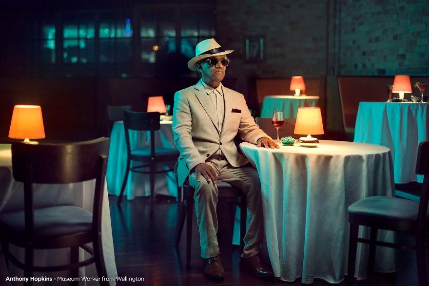 Anthony Hopkins - pracownik muzeum z Wellington/fot. Troy Goodall