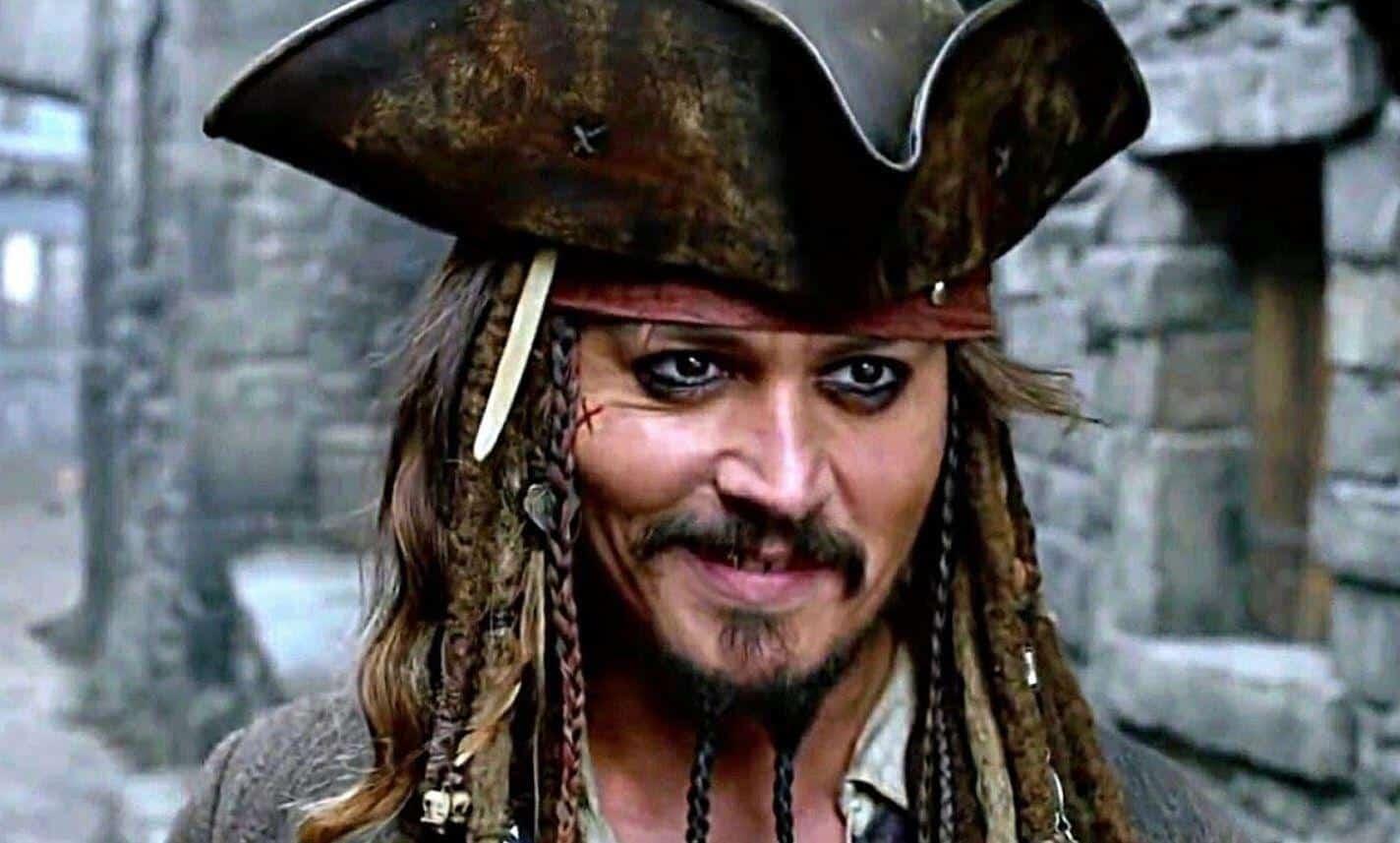 Johnny Depp jako Captain Jack Sparrow („Piraci z Karaibów", 2003-2017)