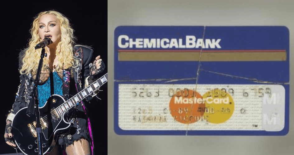 Karta kredytowa Madonny